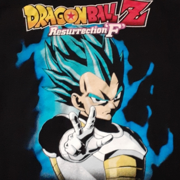 Dragon Ball Z Resurrection F T-Shirt Men's Size M - Picture 3 of 6